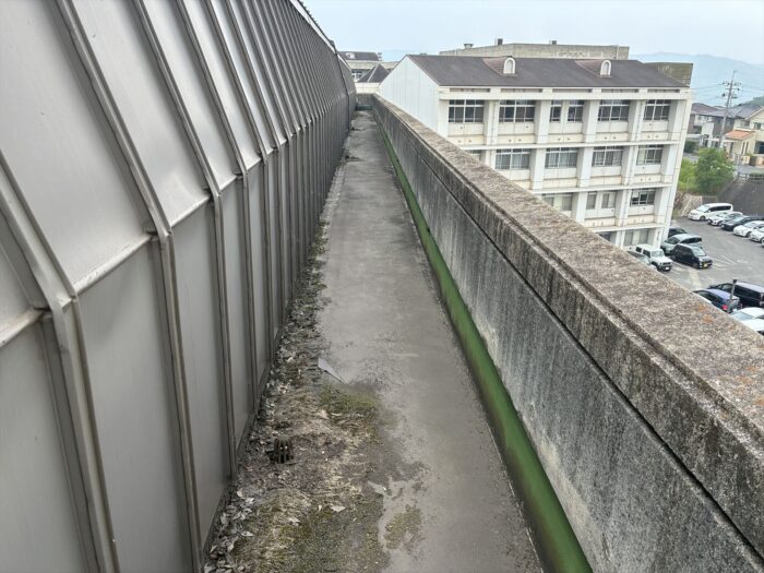 市内高等学校～屋上防水工事～